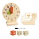 thumbnail image 4 of Reloj didáctico, materiales didácticos para matemáticas, materiales para la educación preescolar en casa, juguetes, juegos de matemáticas para niños d, 4 of 9