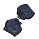 thumbnail image 3 of Botas de pata trasera de caballo, transpirables, ajustables, absorben impactos, evitan resbalones, botas de menudillo de caballo para saltar, azul, L, 3 of 5