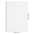 thumbnail image 2 of 10 Pcs Couvertures de Rapport Transparentes pour Dossiers Multifonctions en Papier avec Barres Coulissantes Couvertures de Fichiers (B5), 2 of 2