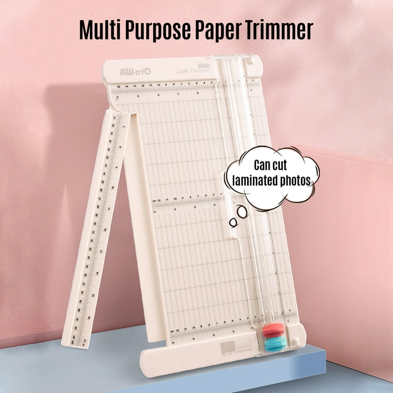 Paper Trimmer Portable Straight Edge Cutter for Large & Small Craft, Photo  /Card