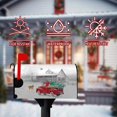 thumbnail image 4 of Funda para buzón Dacawin Red Truck Snowy Xmas 53 x 46 cm, 4 of 9