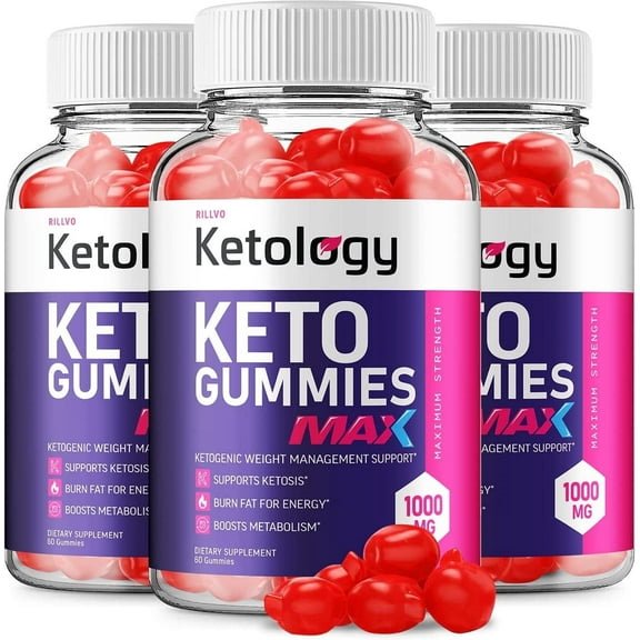 3 Pack Ketology Max ACV Gummies - Advanced Formula Ketology Keto   ACV Apple Cider Vinegar Gummies 180 Gummies