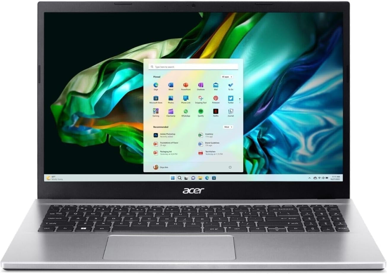 Acer Aspire 3 Laptop 15.6'' FHD, AMD Ryzen 7, 32GB RAM, 1TB SSD