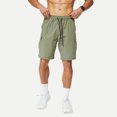 thumbnail image 3 of JTieacloth Men's Cargo Short Casual Cotton Shorts Work Short For Outdoor Short Mens Loose Cargo Shorts Green, 3 of 7