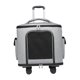 thumbnail image 2 of Bolsa transportadora para gatos, transportín con ruedas para mascotas, caja de transporte, asa retráctil, bolso de mano Gris, 2 of 9