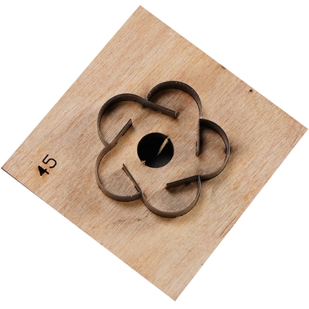 RABBITH Wooden Die Cutting Leather Mold Hydrangea Flower Cutting Mold