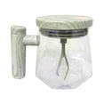 thumbnail image 2 of Taza de café agitadora automática de 400ml para café, té, leche, alta velocidad, taza mezcladora eléctrica de vidrio con tapa para dormitorio, 2 of 9