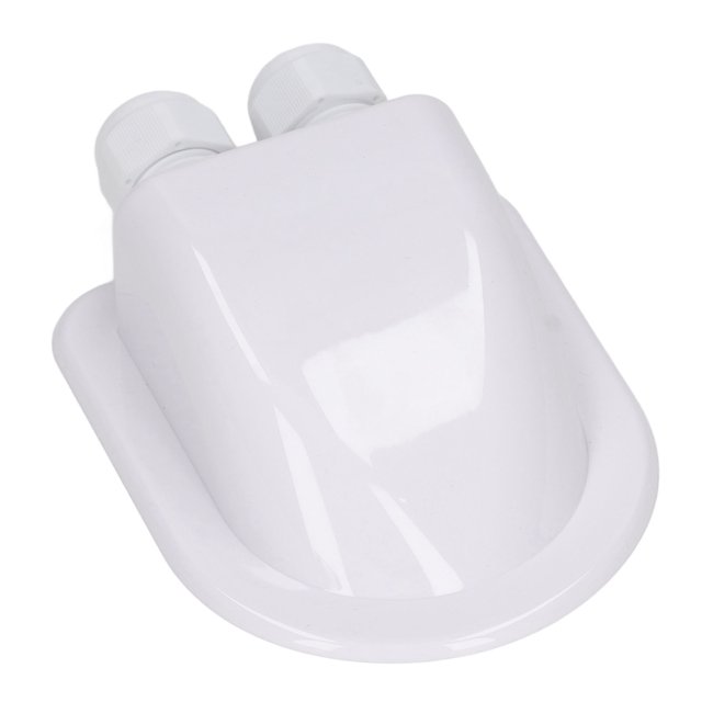 Cable Entry Gland Box, Solar Cable Entry Gland, ABS Cable Junction Box Waterproof Solar Panel Double Wire Cable Entry Gland Box for External Power Wiring