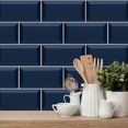 thumbnail image 2 of Sumhomie 9/45/90Pcs Tiles PVC Wall Sticker Kit Waterproof Furniture Decal Kitchen Wall Decor, 2 of 4