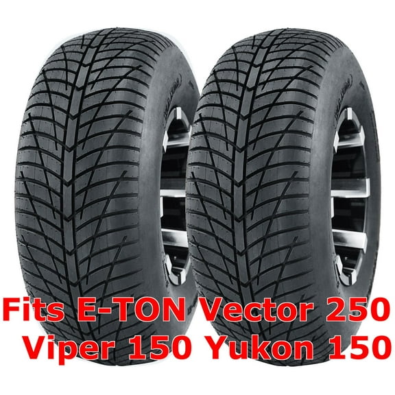 (2) E-TON Vector 250 Viper 150 Yukon 150 front 21x7-10 Hi-speed ATV tires