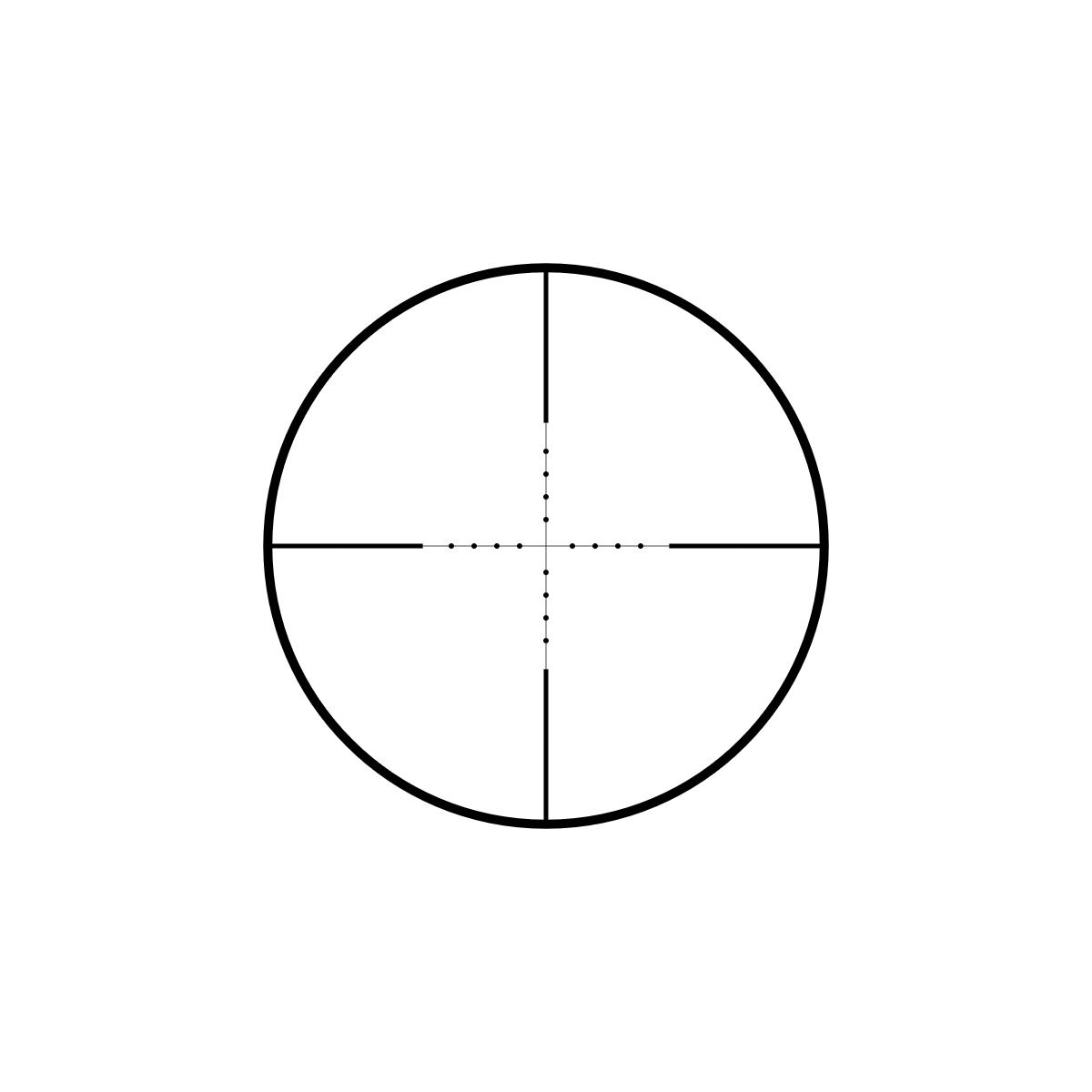 Hawke Vantage 4-12x40mm 1" AO Riflescope w/ Mil-Dot Reticle, Matte Black - 14141