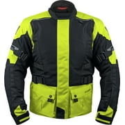 ELIPSOL AIR JACKET MOTORCYCLE ADVENTURE TOURING JACKET - HI-VIS, S