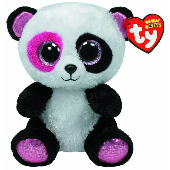 New TY Beanie Boos -Penny the Panda Exclusive (Glitter Eyes) Small 6" Plush