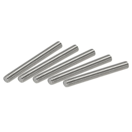 

Uxcell M4 x 30mm Fully Threaded Rod 304 Stainless Steel Right Hand Threads 50 Pack