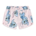 thumbnail image 5 of Disney Lilo & Stitch Short Sleeve T-Shirt and French Terry Shorts Set (Girls), 2 piece Set, Sizes 4-12, 5 of 7