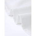 thumbnail image 6 of DARING DIVA Women's Lace Sleeve Blouses V Neck Cutout Short Sleeve Dressy Tops XS White, 6 of 6