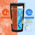thumbnail image 6 of Custom Pittsburgh Tumbler, Personalized Name and Number Tumbler Cup, Customized Stainless Steel Travel Coffee Mug Keeps Drinks Cold and hot Gifts for Men Women Fans, 6 of 6