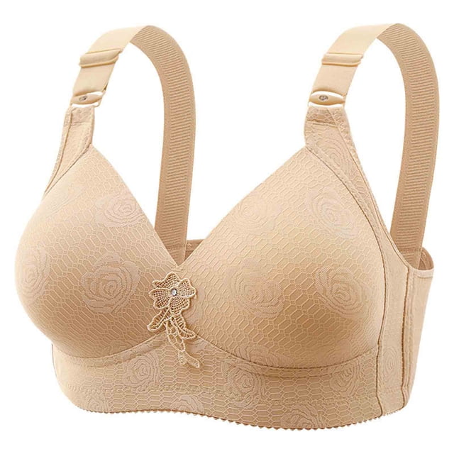 Birdeem Woman Color Comfortable Hollow Out Perspective Bra Underwear No Rims