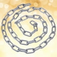 thumbnail image 3 of Voiceine 3 Meter 3MM Diameter Zinc Plated Coil Chain Utility Chain, 3 of 10