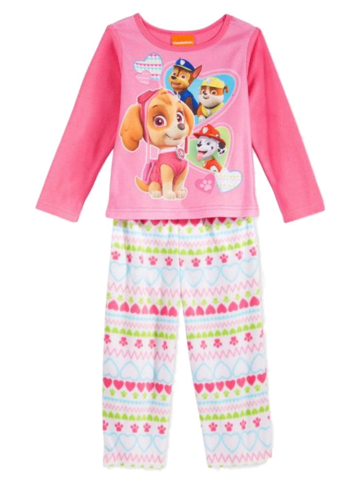girls puppy pajamas