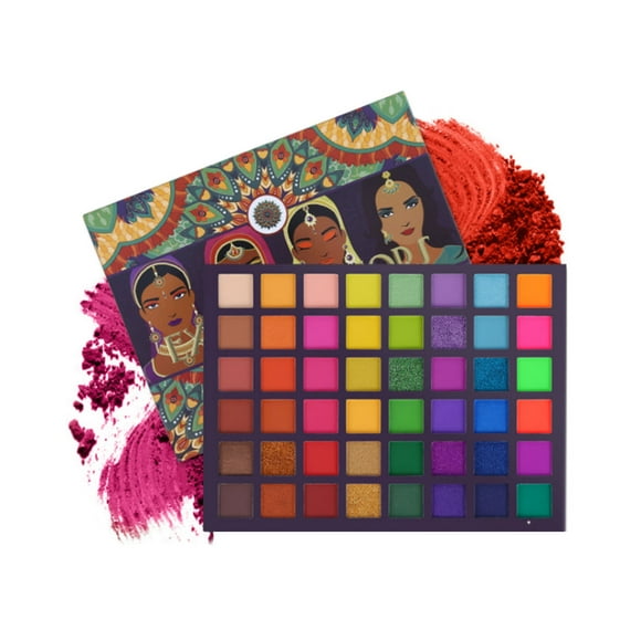48 Color Eyeshadow Palette Exotic Glitter Eye Shadow Powder Set