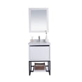 thumbnail image 4 of Laviva Alto 24" Wood Cabinet with Marble Countertop in White, 4 of 9