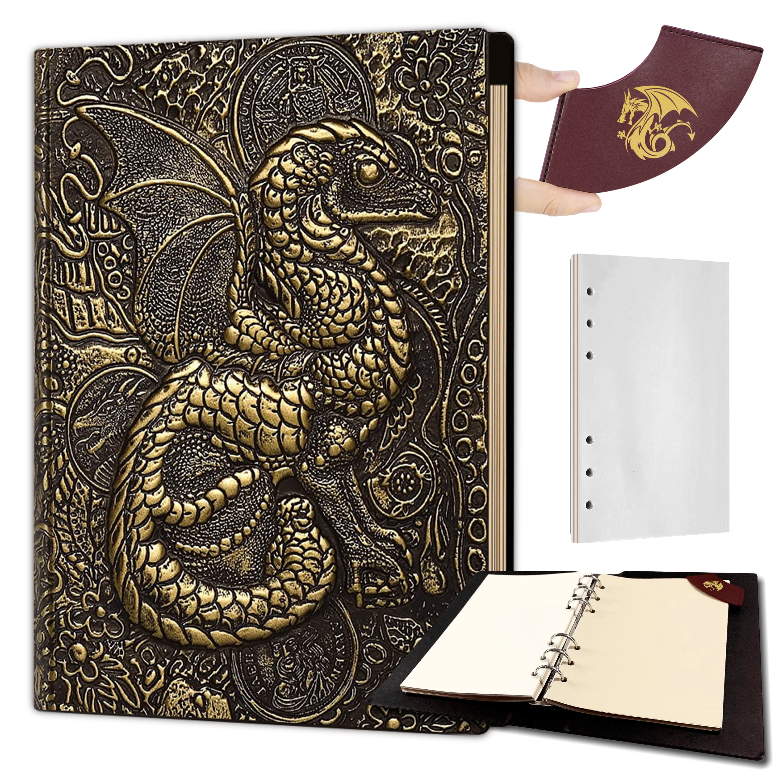 DND Notebook Journal Dungeon Master Dragons D&D Dice Accessories Role