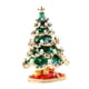 thumbnail image 4 of Caja de baratija esmaltada de de Navidad pintada a mano, almacenamiento de anillos organizador de joyería con bisagras, figura de decoración Yinane Soporte para almacenamiento de joyas., 4 of 8