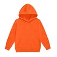 thumbnail image 4 of TGPMGRZ Hoodies for Kids Hooded Sweatshirts with Pockets, Solid Color Fall Winter Clothes, 4 of 4