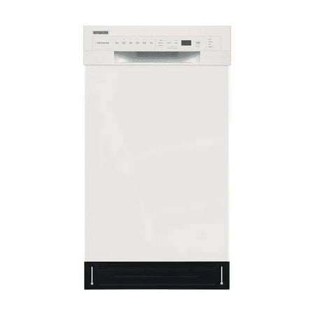 Frigidaire FFBD1831UW 18 Inch Built In Dishwasher with 6 Wash Cycles 8 Place Settings in White