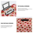thumbnail image 3 of Susaid Strawberries Print Elastic Washable Suitcase Cover with Hidden Zipper, Fits 18-32 Inch Luggage for Protection During Travel-Large, 3 of 7