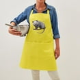 thumbnail image 4 of CafePress - Opossum Possum Animal - Kitchen Apron with Pockets, Grilling Apron, Baking Apron, 4 of 5