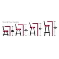 thumbnail image 2 of Holland Bar Stool L211 University of Hawaii 42' Tall - 36' Top Pub Table w/ Black Wrinkle Finish, 2 of 2