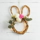 thumbnail image 1 of Decoración de puerta con corona de Pascua | Guirnalda artificial de primavera con flores vibrantes | Cartel de bienvenida para puerta principal | Decoración para hogar, boda, banquete, fiesta, 1 of 9