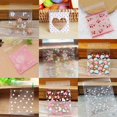 thumbnail image 3 of Bolsa de Plástico para Regalo, Embalaje Transparente, Bolso con Decoración para Fiesta de Cumpleaños, Boda y Caramelo, 7 cm, 100 Unidades/Lote, 3 of 4
