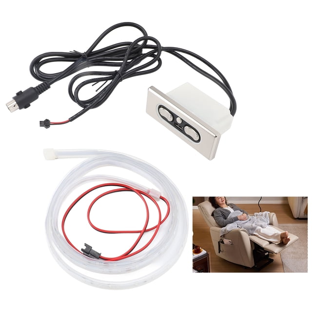Electric Sofa Remote Control, Labor Saving 5A 5V Electric Sofa Handle Controller Easy To Install with Light Bar for Home