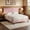 Pink
-FULL, variant on Garvee Full Size Bed Frame, Velvet Upholstered Platform Bed with Adjustable Vertical Channel Tufted Headboard, No Box Spring Needed, Easy Assembly, Black
