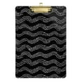 thumbnail image 6 of ALAZA Plastic Clipboard A4 Letter Size Decorative Clipboards for Students Women Men 9" x 12.5" White Polka Dots, 6 of 6