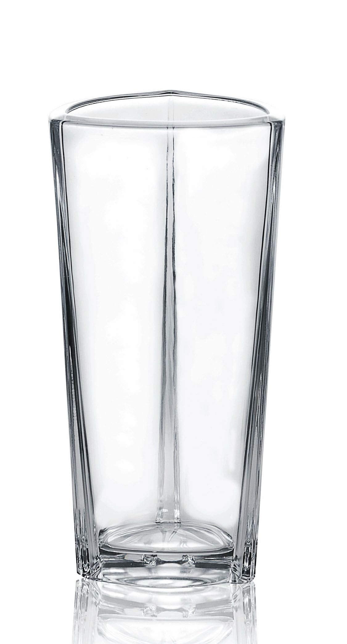 Crystal Flower Glass Vase Decorative Centerpieces Tall Clear Vase Lead