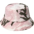 thumbnail image 5 of CoCopeaunts Camo Bucket Hat for Men Winter Winter Warm Sunshade Windproof Cap Foldable Wear-Resistant Thick Lambs Wool Basin Hat, 5 of 8