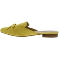 thumbnail image 3 of Bellini Flick Womens Comfort Slip On Mule 9 Yellow Microsuede, 3 of 6