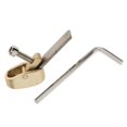 thumbnail image 4 of Brass plane Violin making luthier tool woodworking thumb plane shaver instruments Golden XXS, 4 of 9