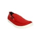 thumbnail image 1 of Zapato Hombre Blackman Casual Estilo Náutico Pull-On Rojo Suela Blanca Talla 23, 1 of 5
