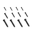 thumbnail image 3 of 500pcs M3/3 Mm De Diámetro Phillips Cabeza De La Sartén Tornillos De Rosca Auto Roscado Kit Surtido De Acero Al Carbono 6 8 10 12 16 18 20 Longitud, 3 of 3