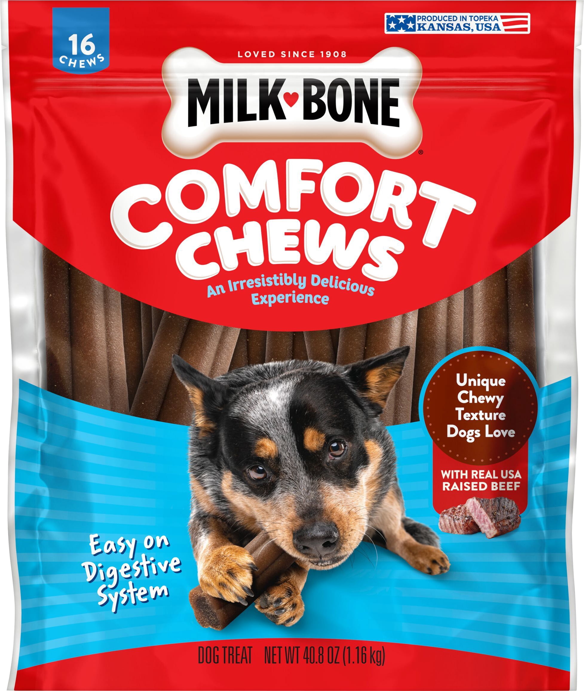Milk-Bone 40.8 Ounce Comfort Chew Beef