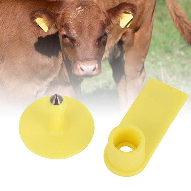 Etiqueta de Oreja de Ganado, Etiqueta de Animal Tpu de Instalación Fácil para Gestió de Inventario Inteligente