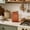 Brown, variant on Dry Goods Grain Storage Square Embossed Glass Jar, Colored Airtight Sealed Kitchen Canister with Lid, Bug-Proof Container for Flour Rice Spice Snacks Home Pantry Long-Term Storage Use
