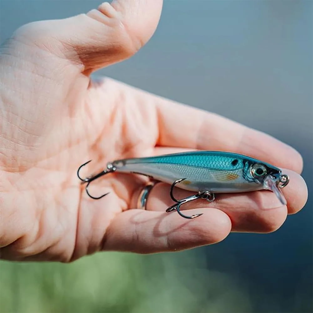 (2 pack) Rapala Jointed Shad Rap 04 Fishing Lure 1.5" 3/16oz Red Crawdad