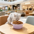 thumbnail image 5 of Foldable Slow Feeder Bowl for Dogs Cats, Portable Silicone Travel Food Water Bowl with Slow Eating Designs, Anti-choke Pet Bowl for Outdoor Walking Hiking, Topliu, 5 of 6