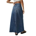 thumbnail image 3 of Free People Come As You Are Denim Max (Womens, Dark Indigo, 2), 3 of 3